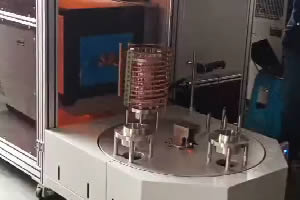 电动机转子定子热装设备现场视频（测试）
