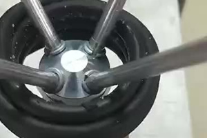 汽车空调铝分配器焊接设备案例视频